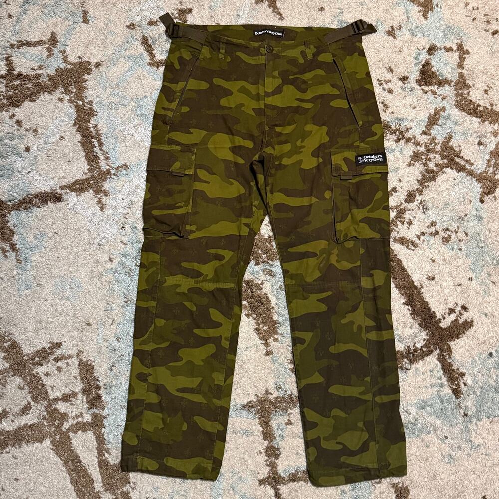 Octobers Very Own OVO Drake Camo Cargo Pants Size 34